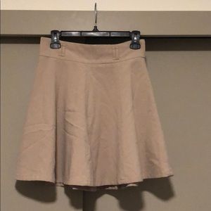 Khaki high waisted skirt